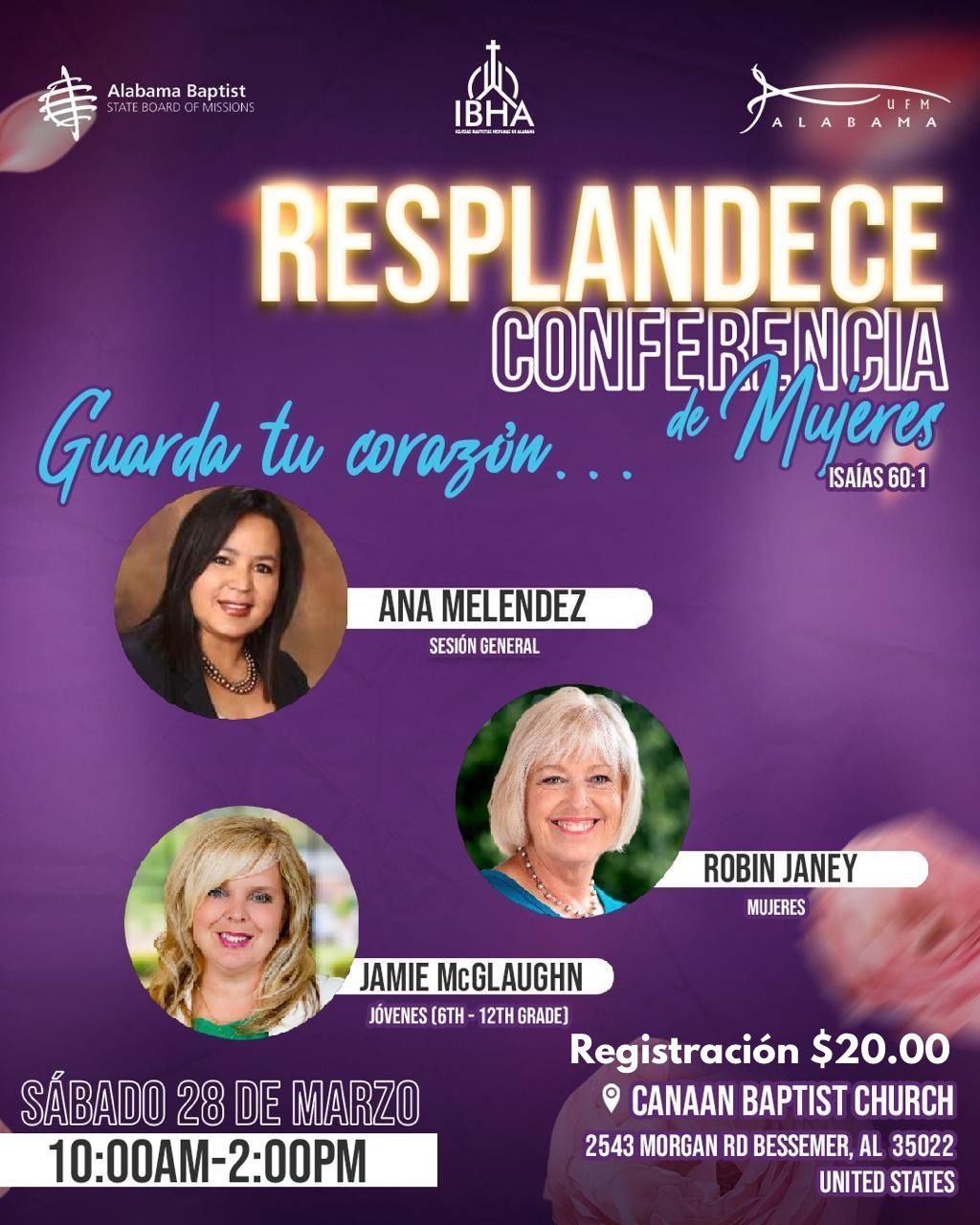 Resplandece Conferencia de Mujeres